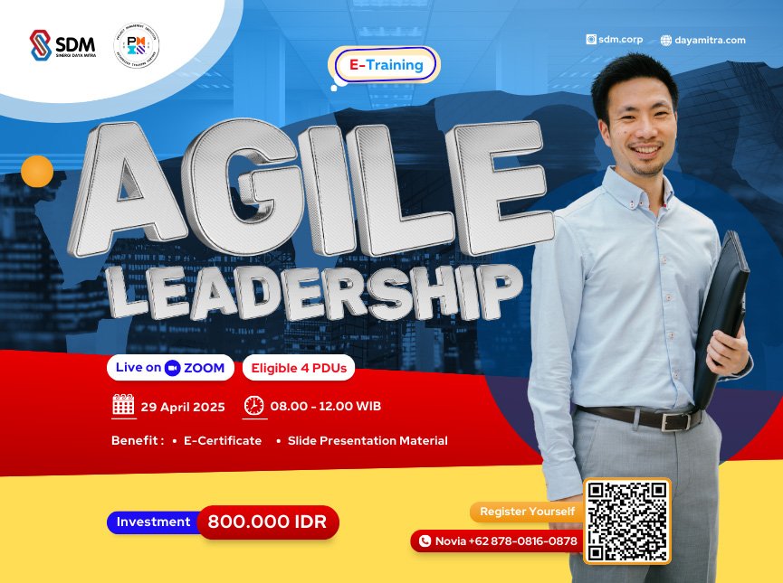 Agile Leadership - April 2025 (E-Training)