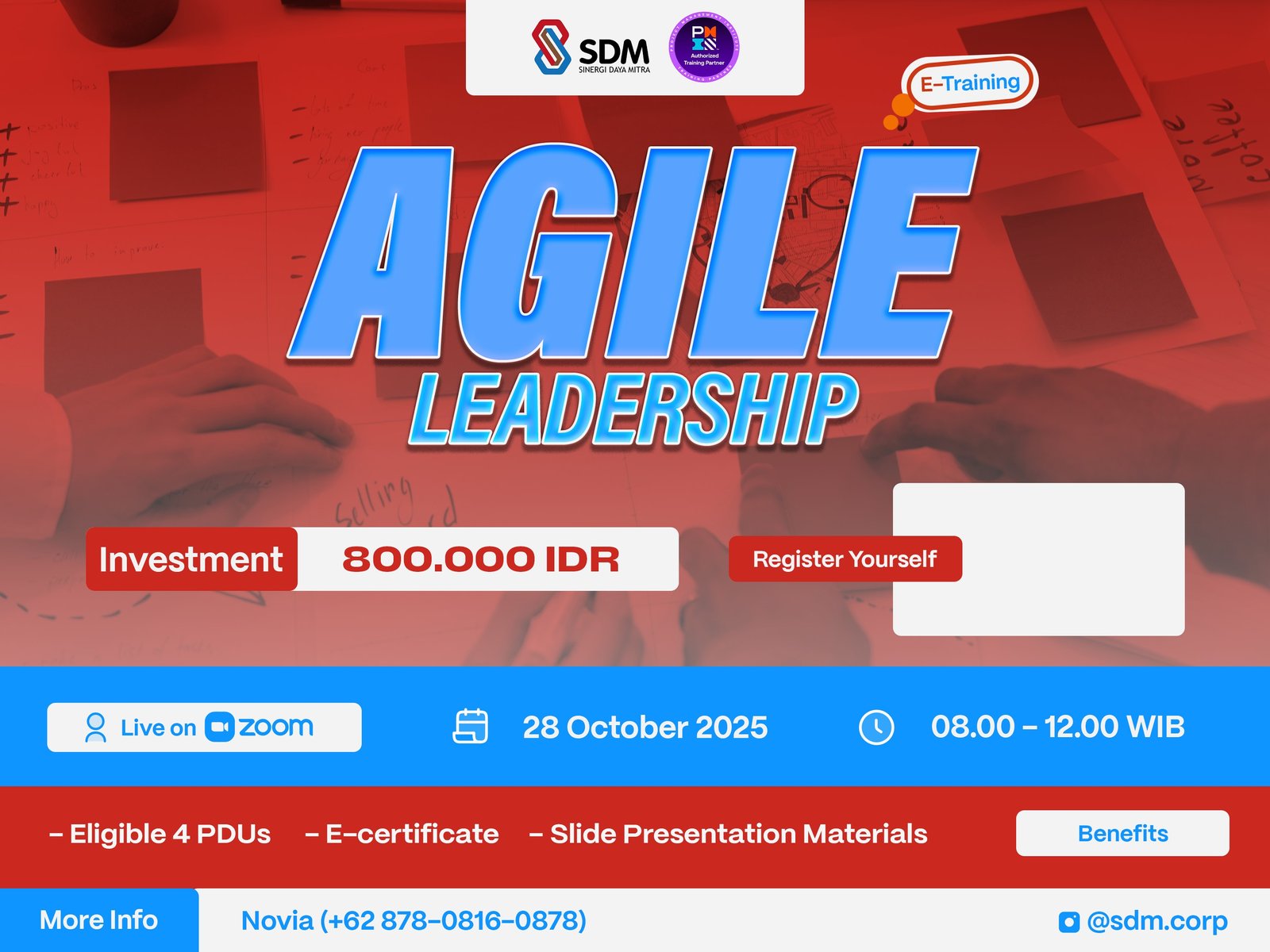 Agile Leadership - October 2025 (E-Training)