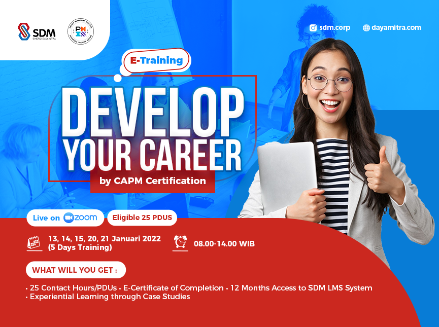 CAPM Certification - Develop Your Career Batch January 2022