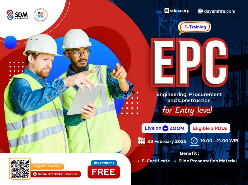EPC (Engineering, Procurement and Construction) - February 2025 (E-Training)