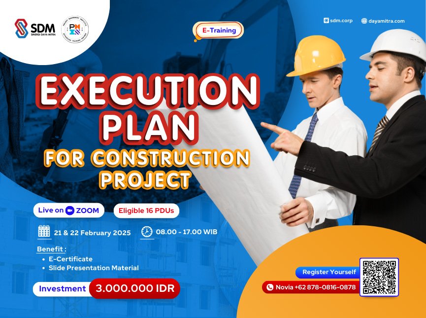 Execution Plan for Construction Project - February 2025 (E-Training)
