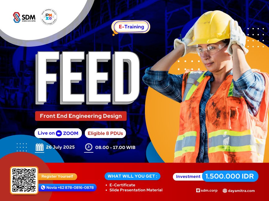 Front End Engineering Design (FEED) - July 2025 (E-Training)