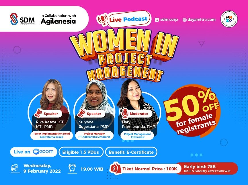 Live Podcast : Women in Project Management