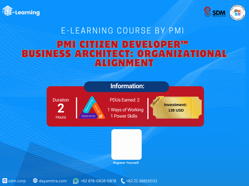 PMI Citizen Developer™ Business Architect: Organizational Alignment