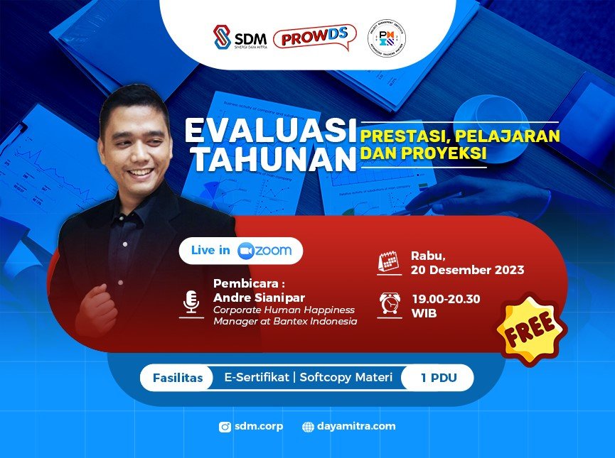 PROWDS : Evaluasi Tahunan: Prestasi, Pelajaran Dan Proyeksi