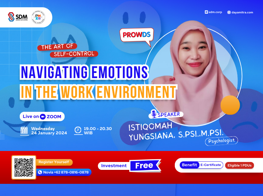 PROWDS : The Art of Self-Control: Navigating Emotions in the Work Environment