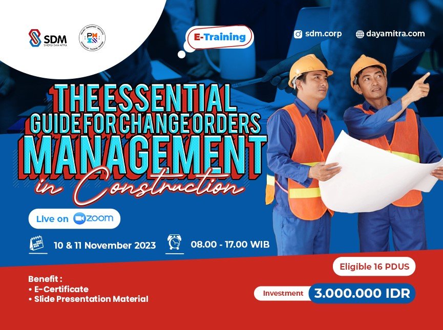 The Essential Guide for Change Orders Management in Construction - Batch November 2023