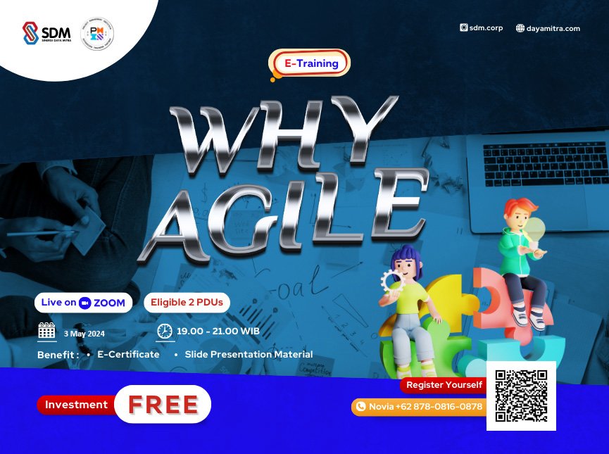 Why Agile - April 2024 (E-Training)