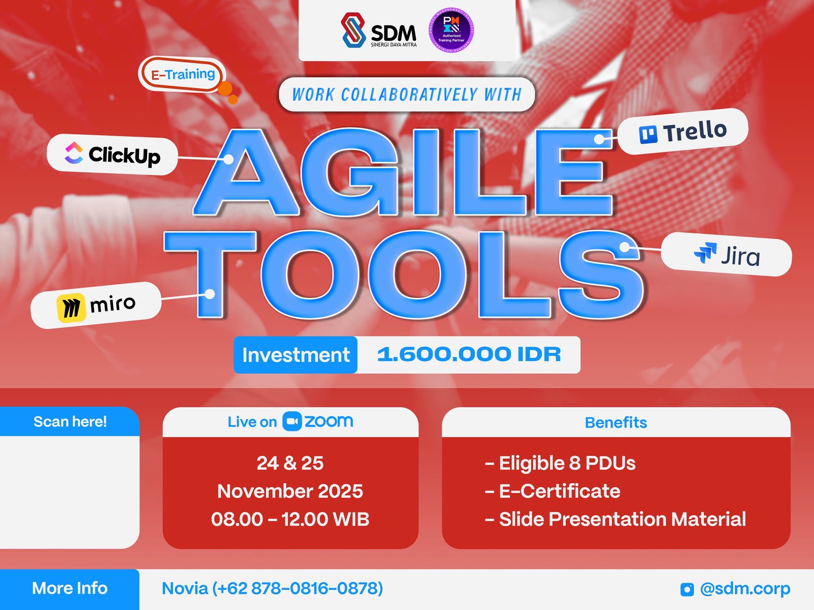 Work Collaboratively with Agile Tools - November 2025 (E-Training)